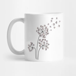 Dairy Cow Cow Dandelion Mug